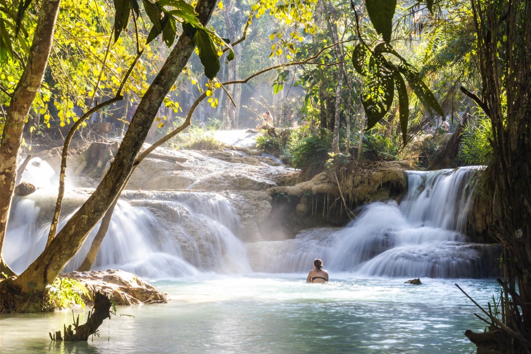 Les chutes de Kuang Si