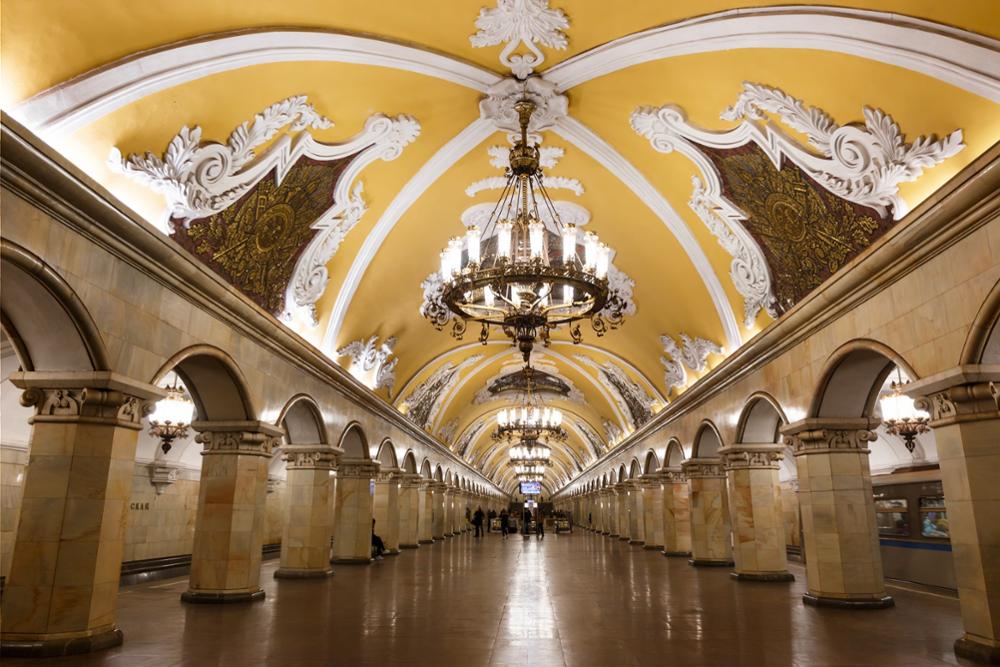 Les plus belles stations de métro à Moscou